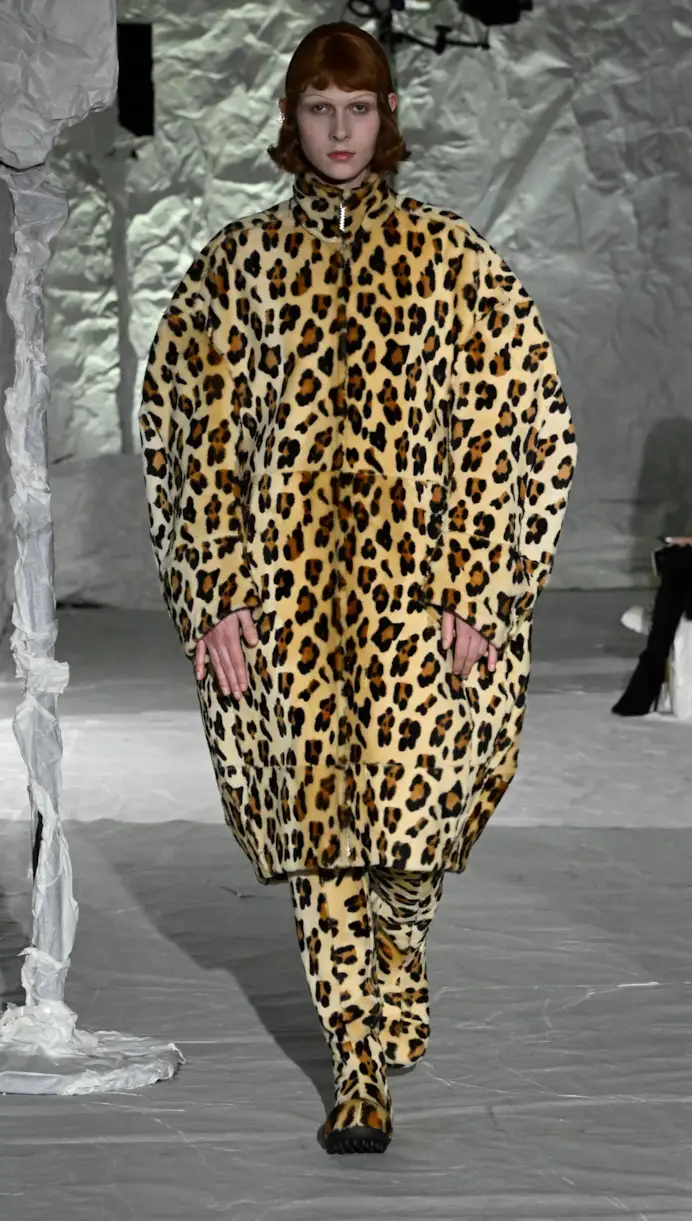 Un look Marni fall-winter 2024 (courtesy Marni)