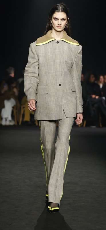 Un look fall-winter 2024/25 di Msgm