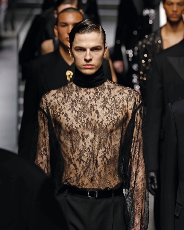 Un momento della sfilata Dolce&Gabbana fall-winter 2024/25