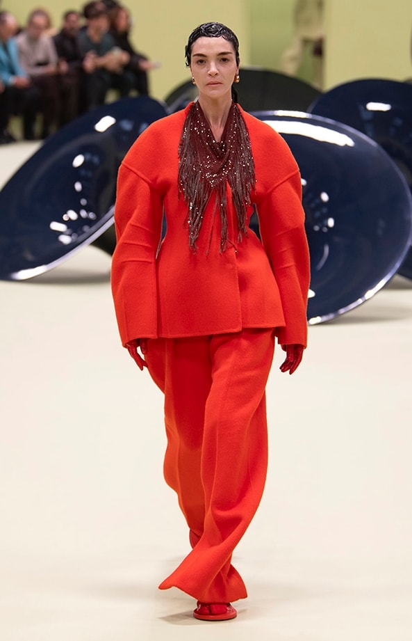 Jil Sander e la forma del suono alla Milano fashion week