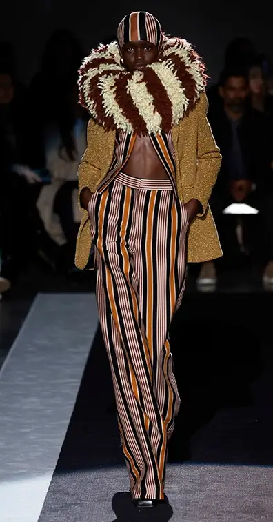 Un look Missoni fall-winter 2024/25 (courtesy Missoni)