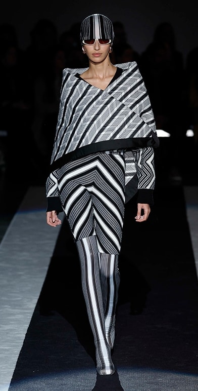Un look Missoni fall-winter 2024/25 (courtesy Missoni)