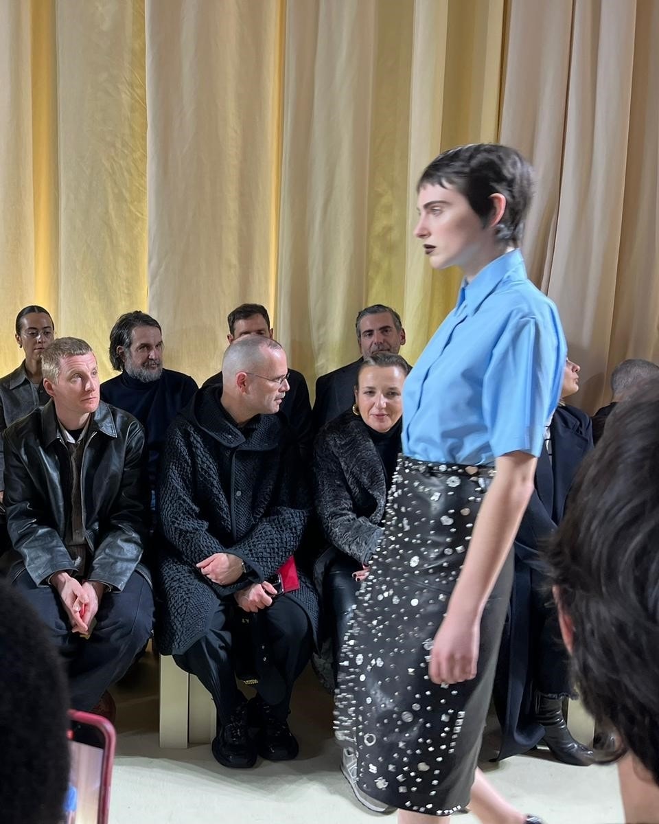 Un look Bally autunno-inverno 2024/25