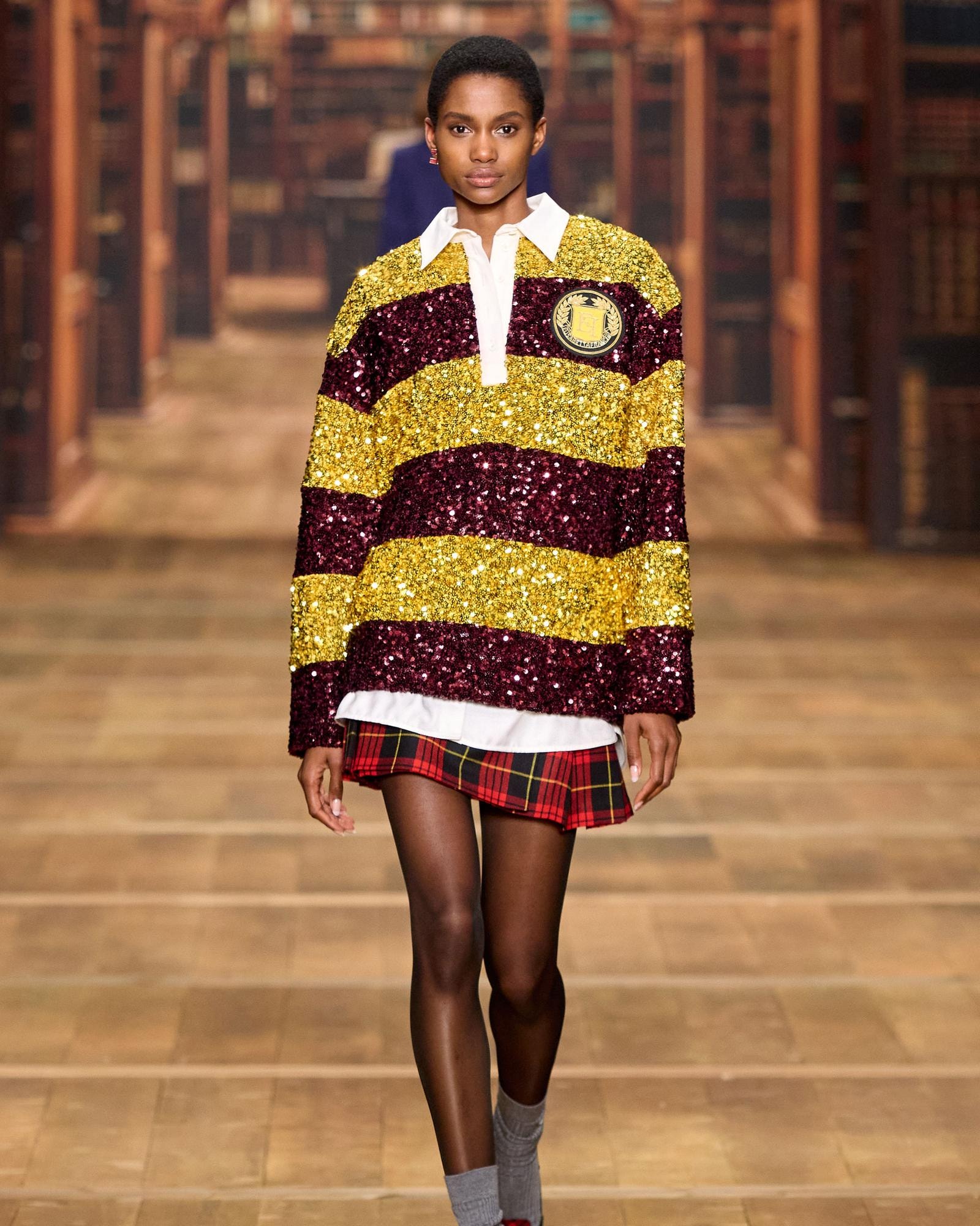 Un look Elisabetta Franchi fall-winter 2024/25 (courtesy Elisabetta Franchi)
