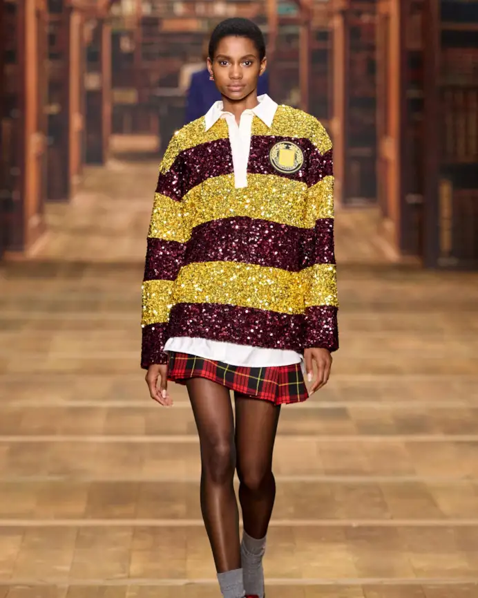 Un look Elisabetta Franchi fall-winter 2024/25 (courtesy Elisabetta Franchi)
