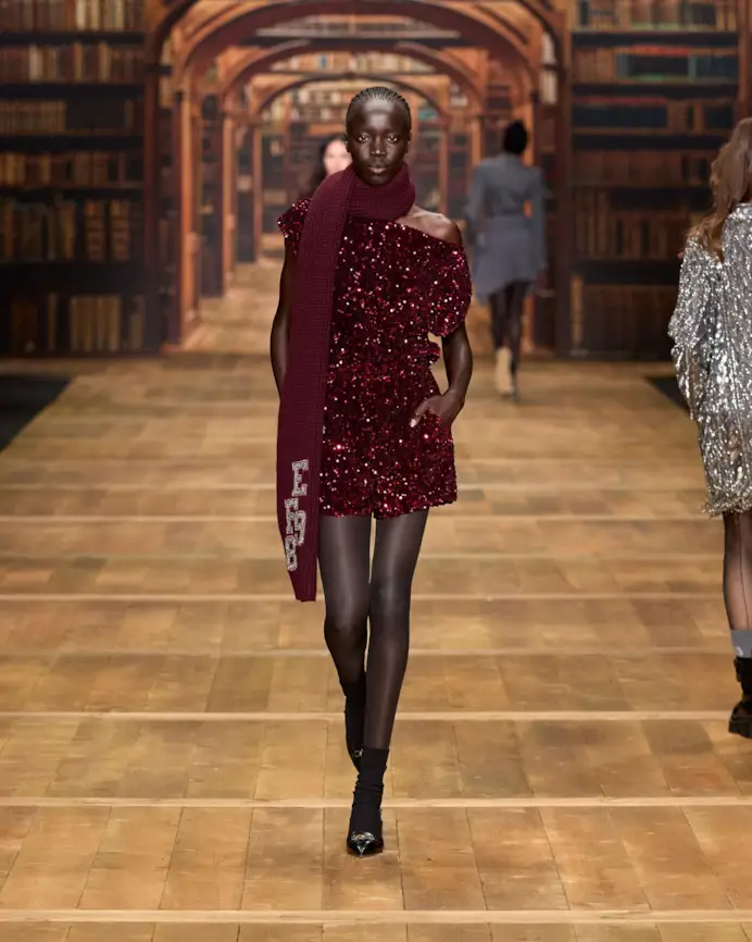 Un look Elisabetta Franchi fall-winter 2024/25 (courtesy Elisabetta Franchi)