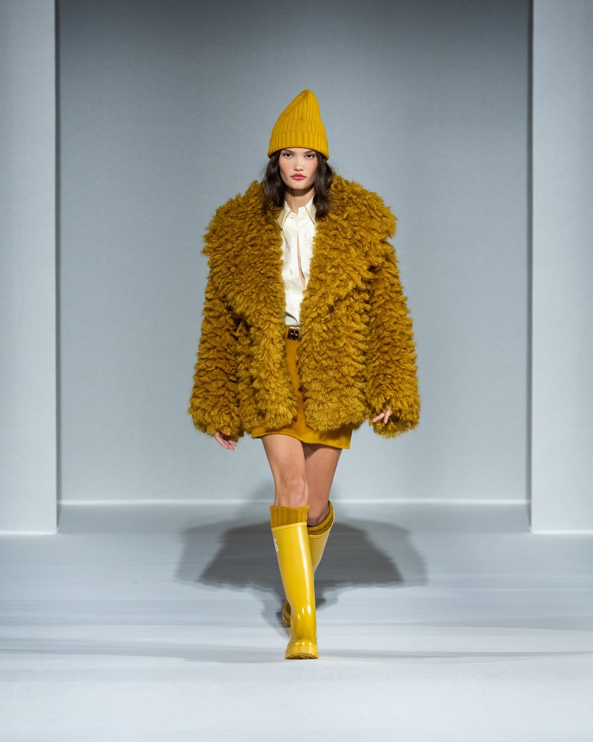 Un look fall-winter 2024/25 di Luisa Spagnoli (courtesy Luisa Spagnoli)