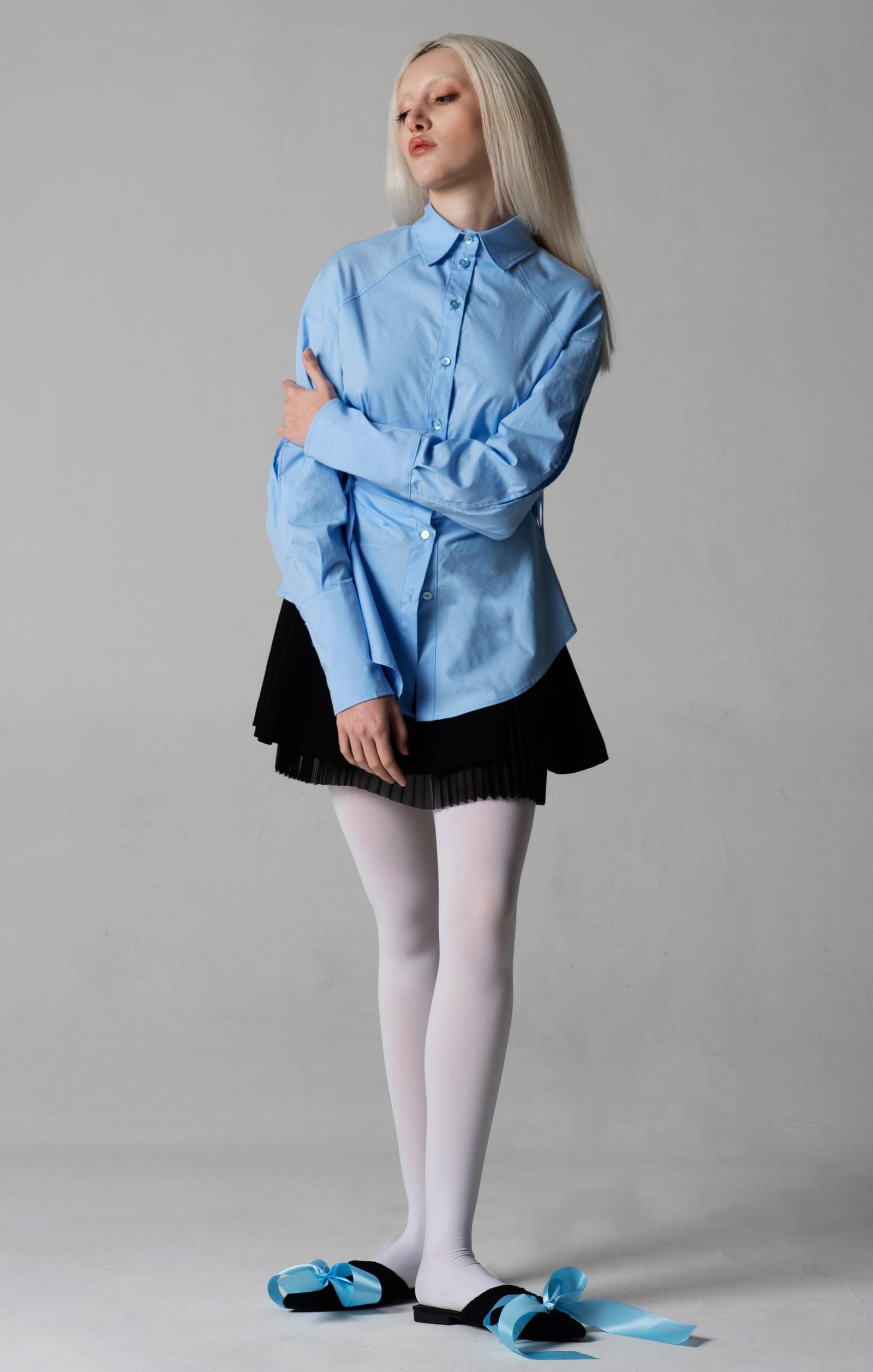 Un look fall-winter 2024/25 di Maison Nencioni