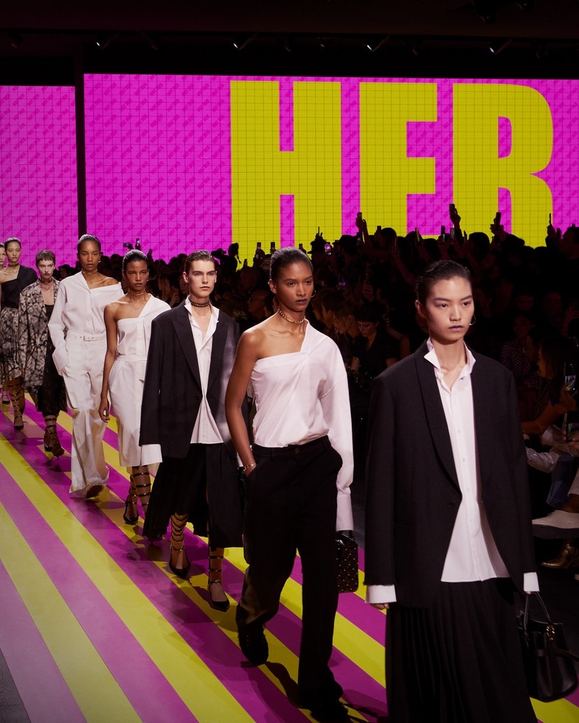 Il finale della sfilata Dior spring-summer 2024 (courtesy Dior/Adrien Dirand)