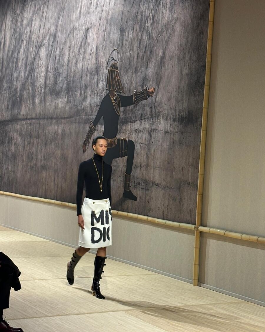 Un look Dior fall-winter 2024