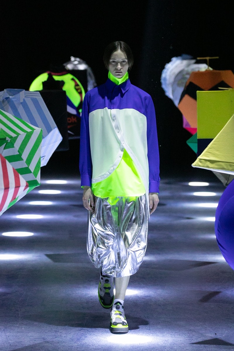 Un look Anrealage fall-winter 2024 (courtesy Anrealage)