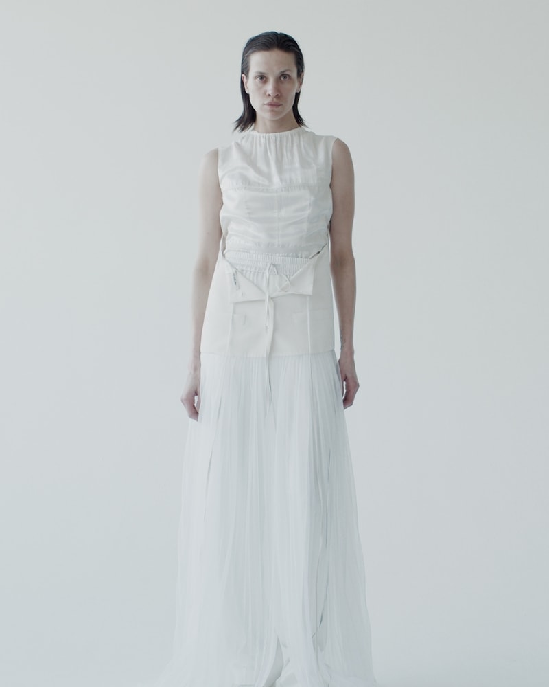 Un look Peter Do fall-winter 2024 (courtesy Peter Do)