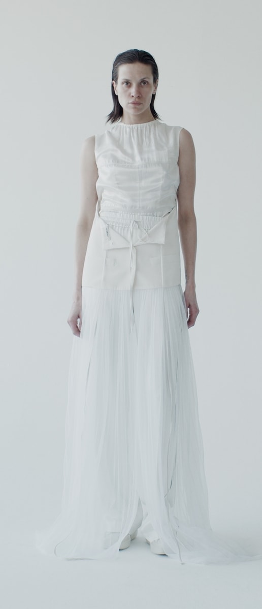 Un look Peter Do fall-winter 2024 (courtesy Peter Do)