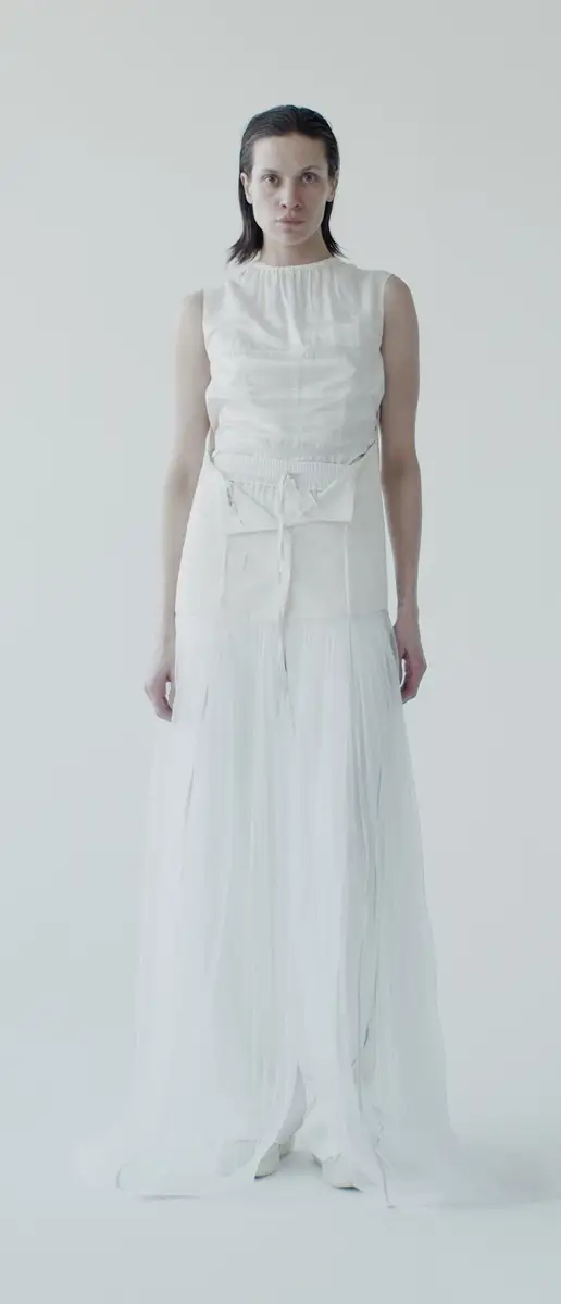Un look Peter Do fall-winter 2024 (courtesy Peter Do)