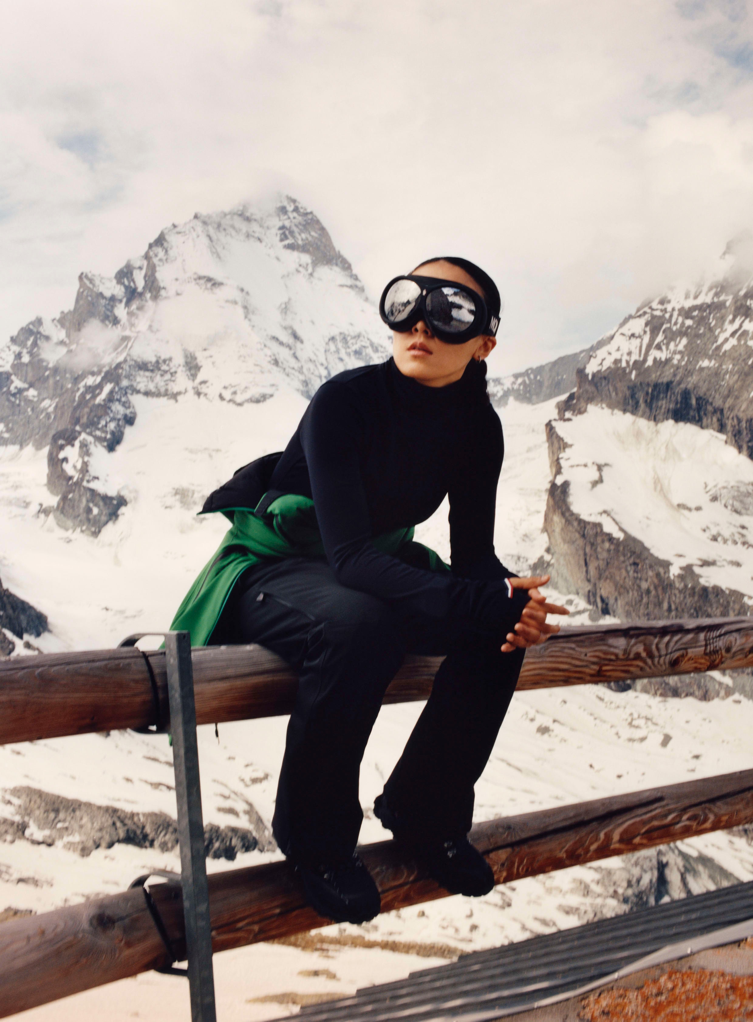 La campagna Moncler Grenoble fall-winter 2023/24 (courtesy Moncler) 