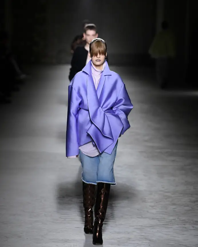 Un look Dries Van Noten fall-winter 2024