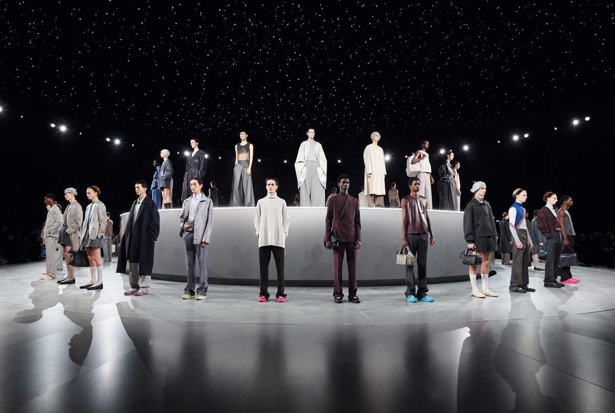 Il finale della sfilata Dior fall-winter 2024/25 (courtesy Dior)