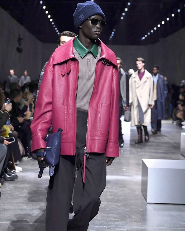 Un momento della sfilata Fendi men's fall-winter 2024/25