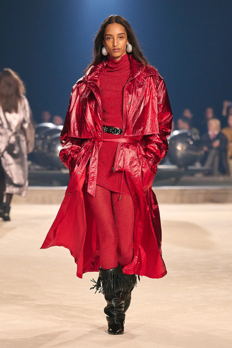 Un look fall-winter 2024 di Isabel Marant