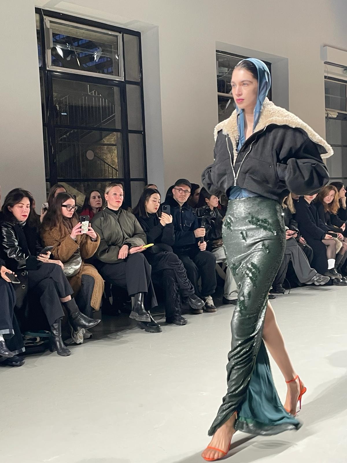 Un momento della sfilata Atlein fall-winter 2024/25