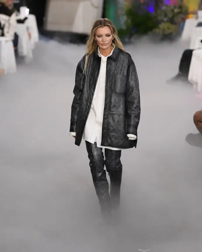 Un look Marine Serre fall-winter 2024 (courtesy Marine Serre)