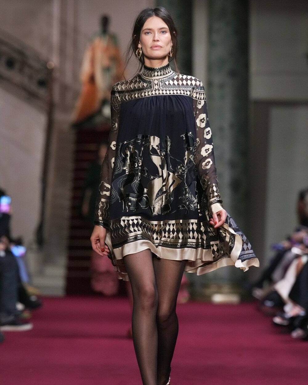 Un look Zimmermann fall-winter 2024 (courtesy Zimmermann)
