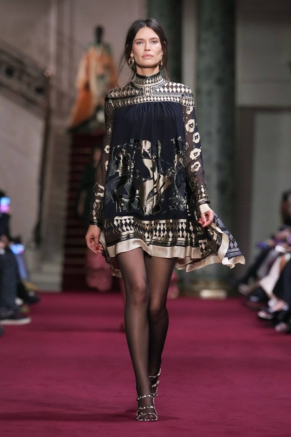 Un look Zimmermann fall-winter 2024 (courtesy Zimmermann)