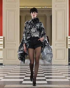 Un look Ungaro fall-winter 2024/25 (courtesy Ungaro)