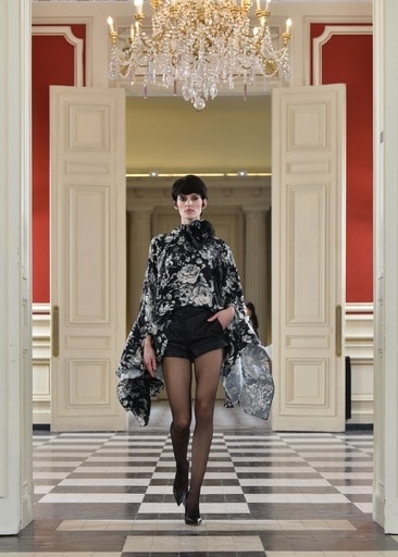 Un look Ungaro fall-winter 2024/25 (courtesy Ungaro)