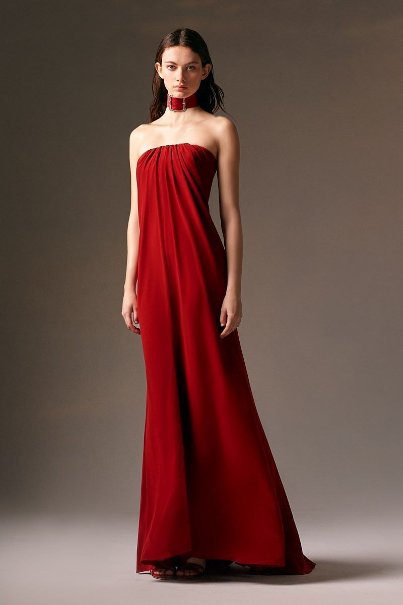 Un look Alexis Mabille fall-winter 2024 (courtesy Alexis Mabille)
