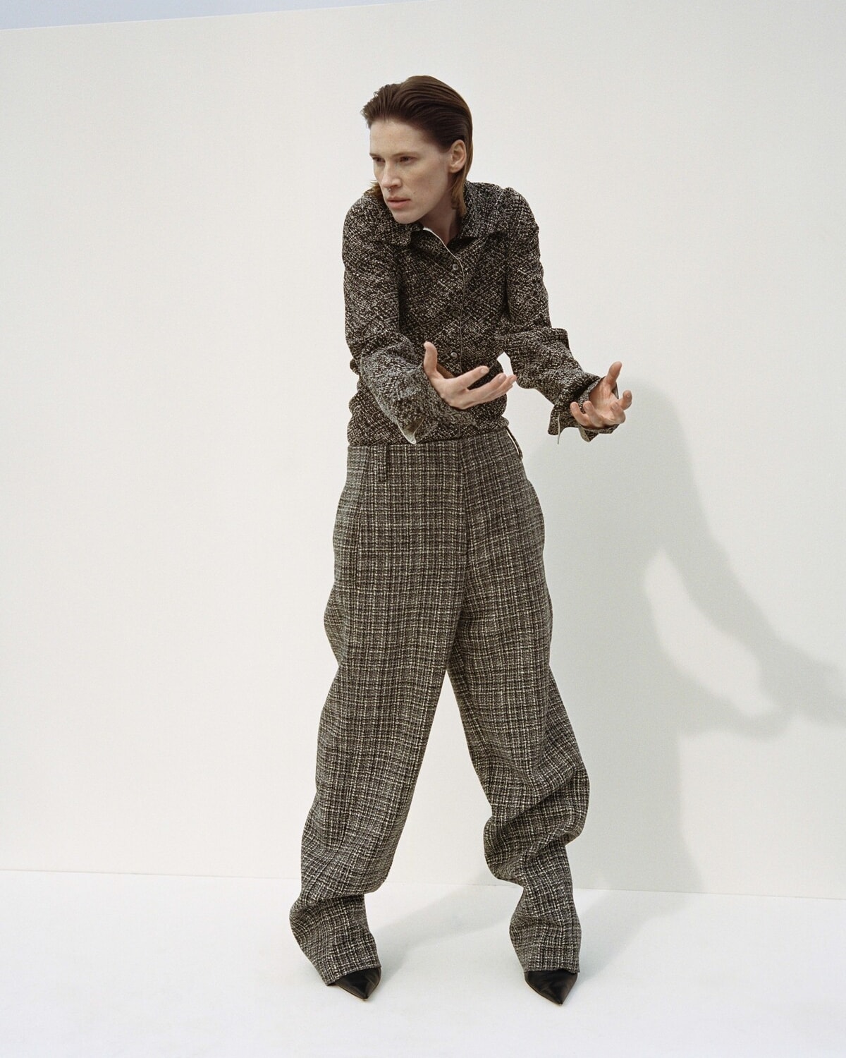 Un look Quira fall-winter 2024 (courtesy Quira)