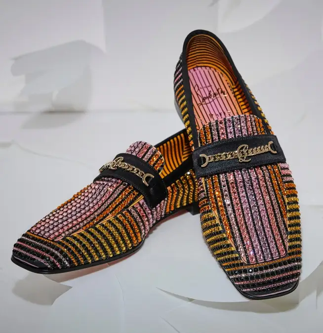 Un modello Louboutin (courtesy Louboutin)