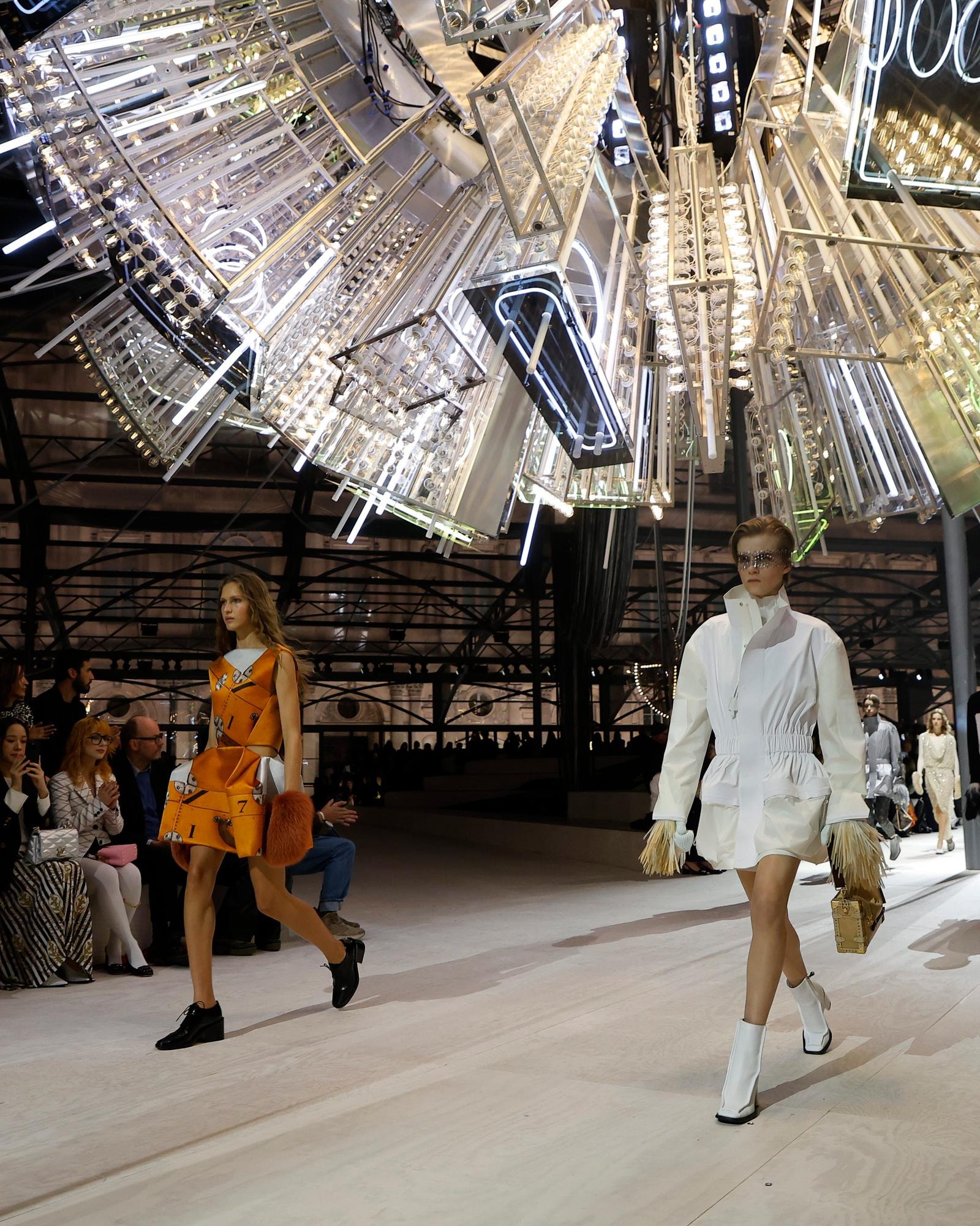 Il finale della sfilata Louis Vuitton autunno-inverno 2024/25