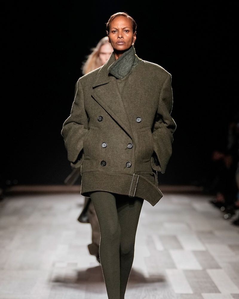 Un look Ferragamo fall-winter 2024/25 (courtesy Ferragamo)