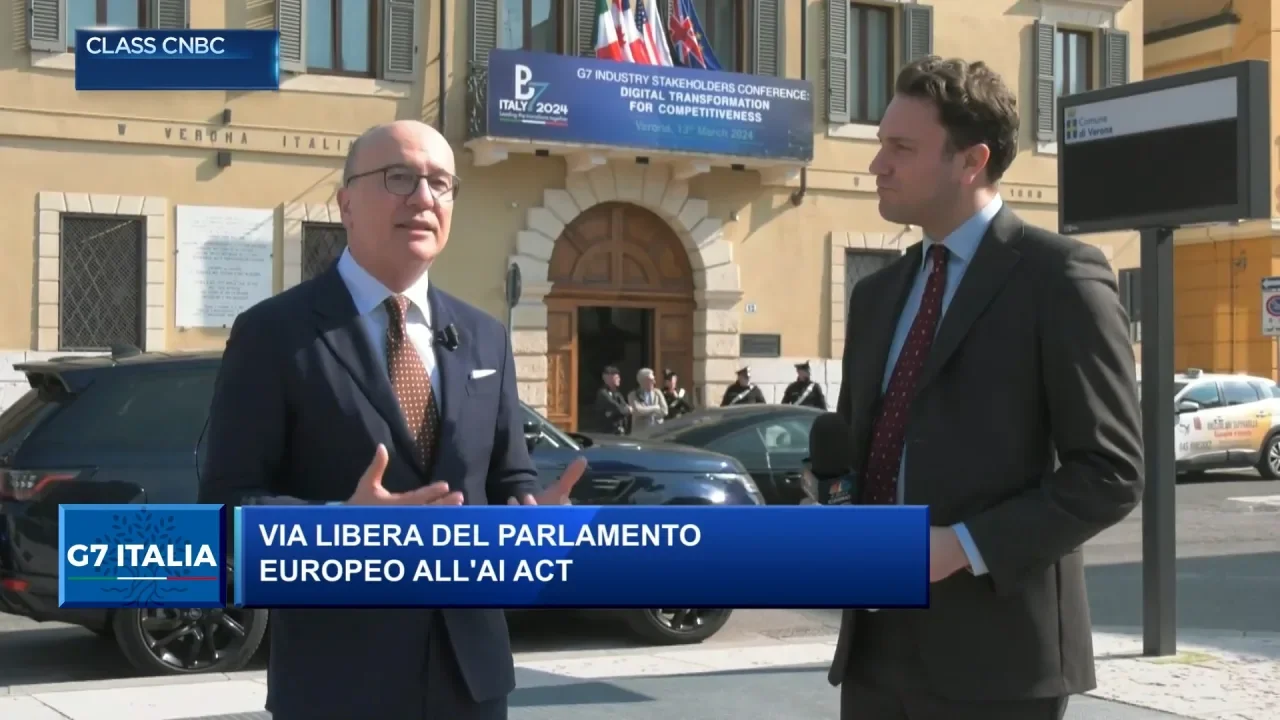 B7, Santoni (Confindustria): saremo protagonisti nel creare AI