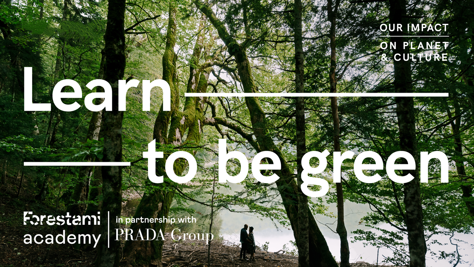 La locandina di Forestami academy (courtesy Prada)
