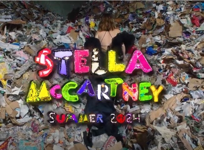 Un frame del video della campagna con Cara Delavigne (courtesy Stella McCartney)