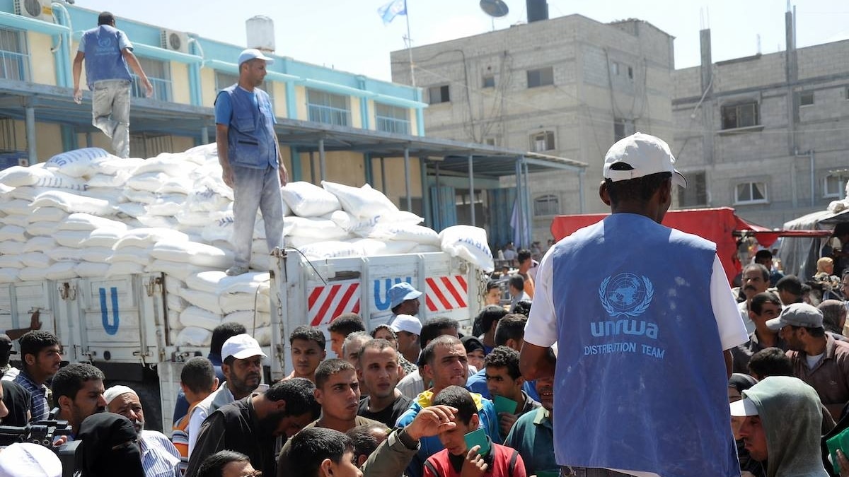 L'Unrwa al lavoro nella Striscia di Gaza
