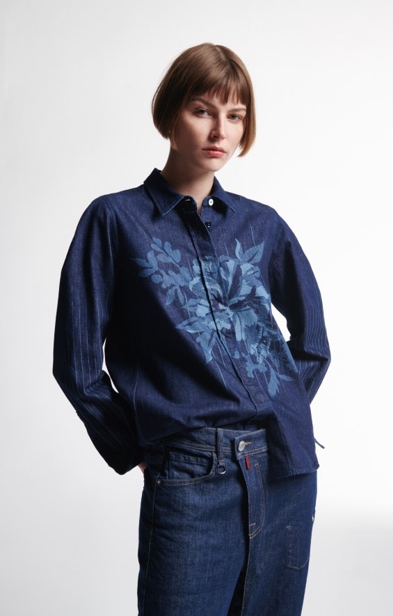 Un pezzo della collaborazione tra High e Candiani (courtesy High everyday couture)