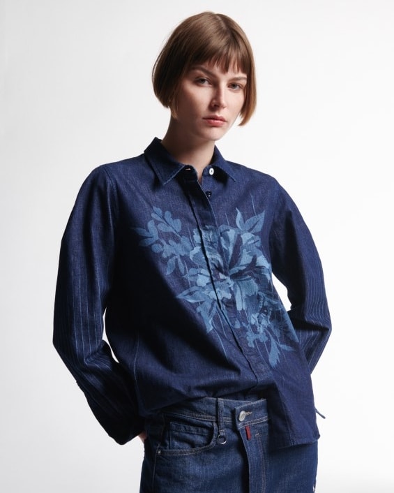 Un pezzo della collaborazione tra High e Candiani (courtesy High everyday couture)