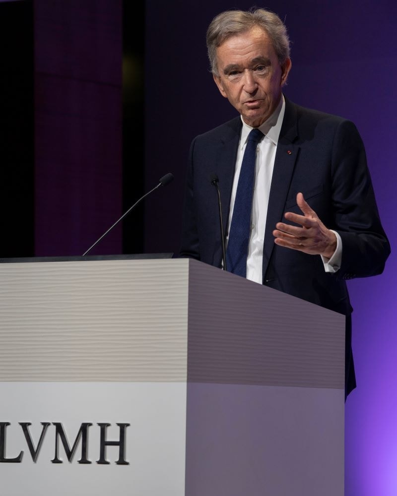 Bernard Arnault presidente e ceo di Lvmh (courtesy Lvmh)