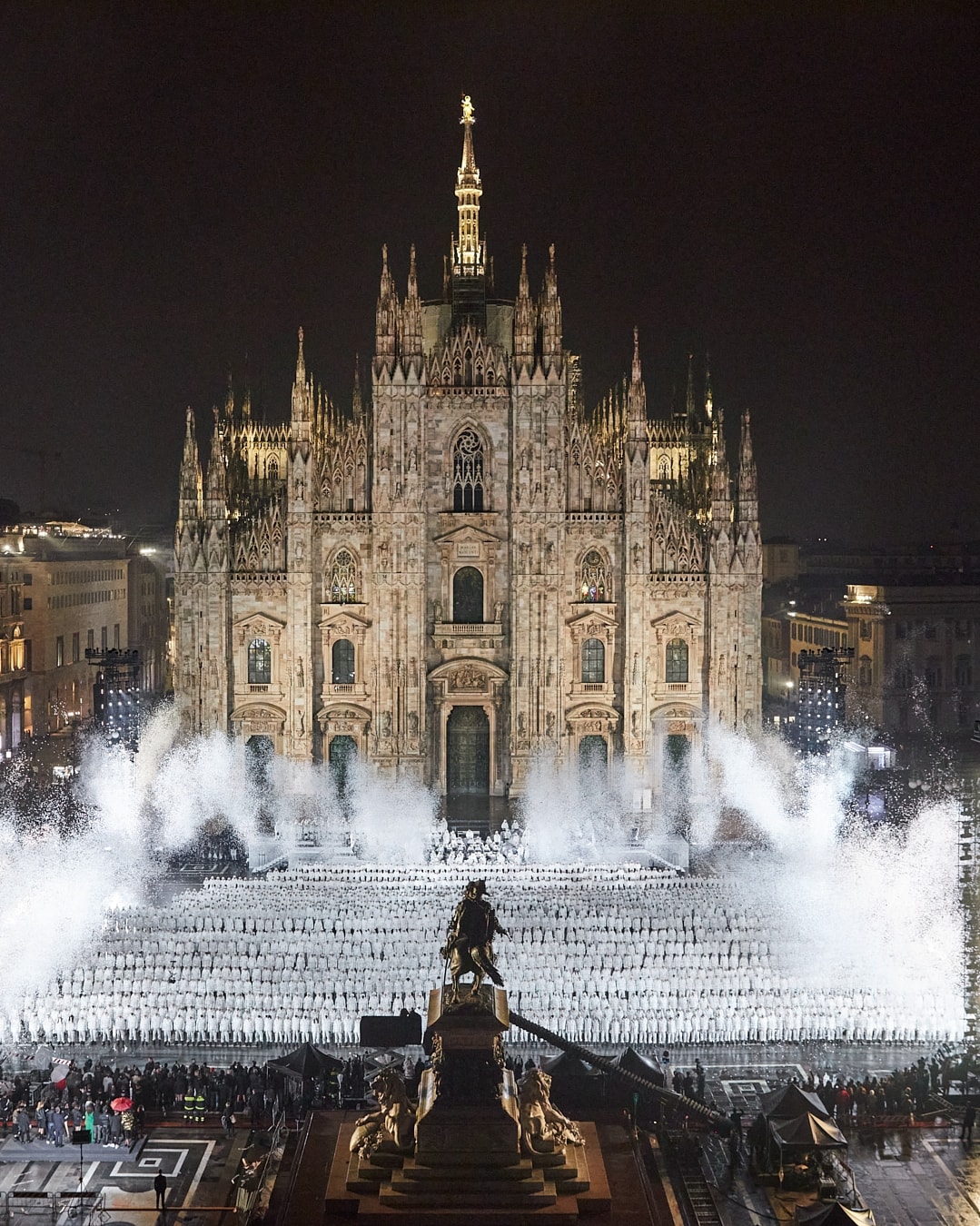 L’evento peri 70 anni di Moncler (courtesy Moncler)