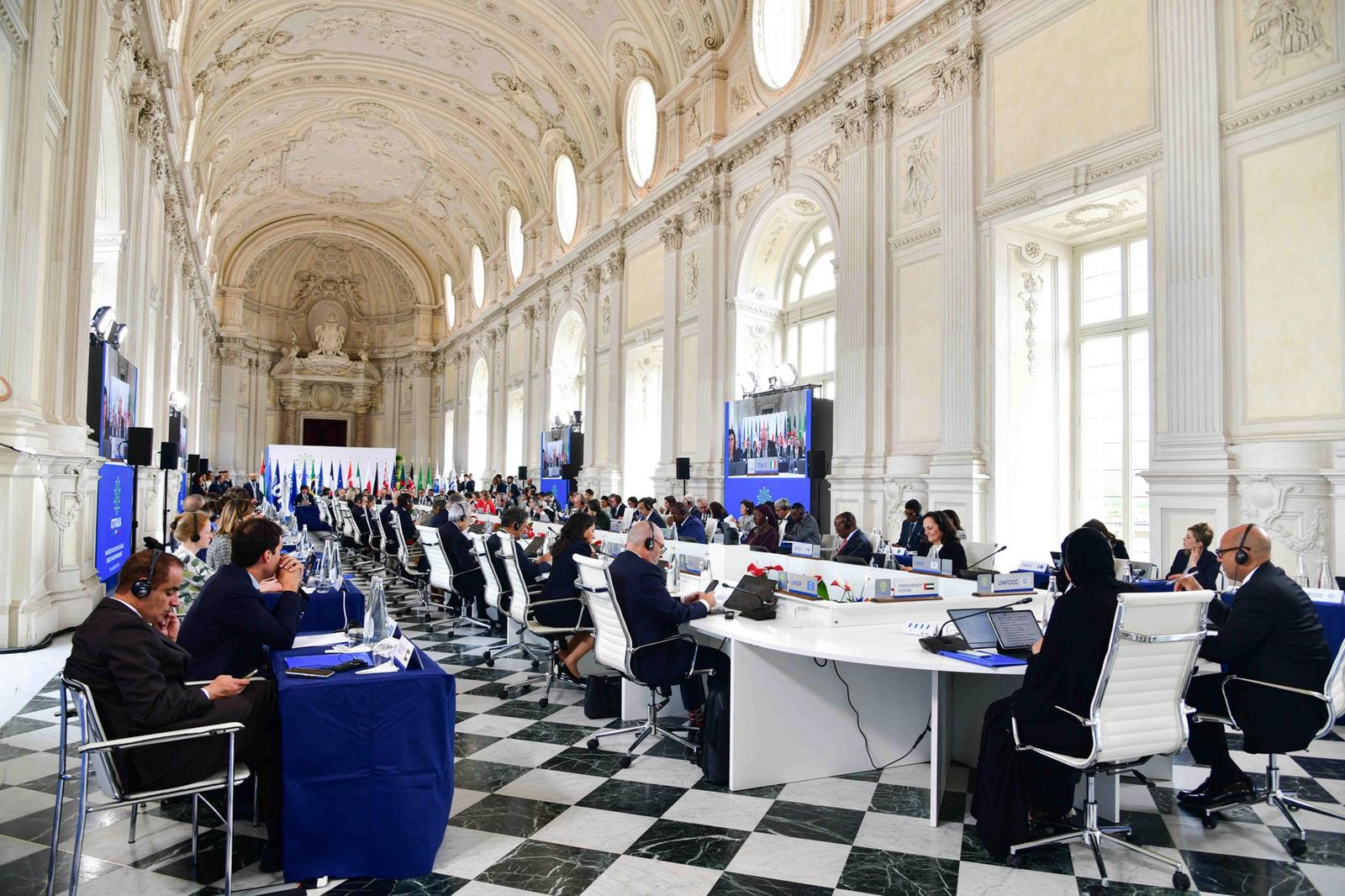 Un momento del G7 di Torino, dedicato a clima, energia e ambiente
