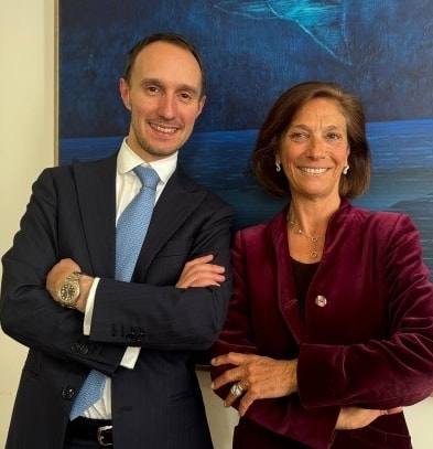 Alessandro Albano, presidente Equiter, e Carla Patrizia Ferrari, ad