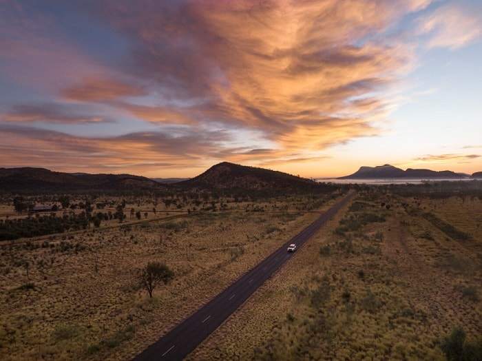 Viaggio on the road nel cuore dell’Australia