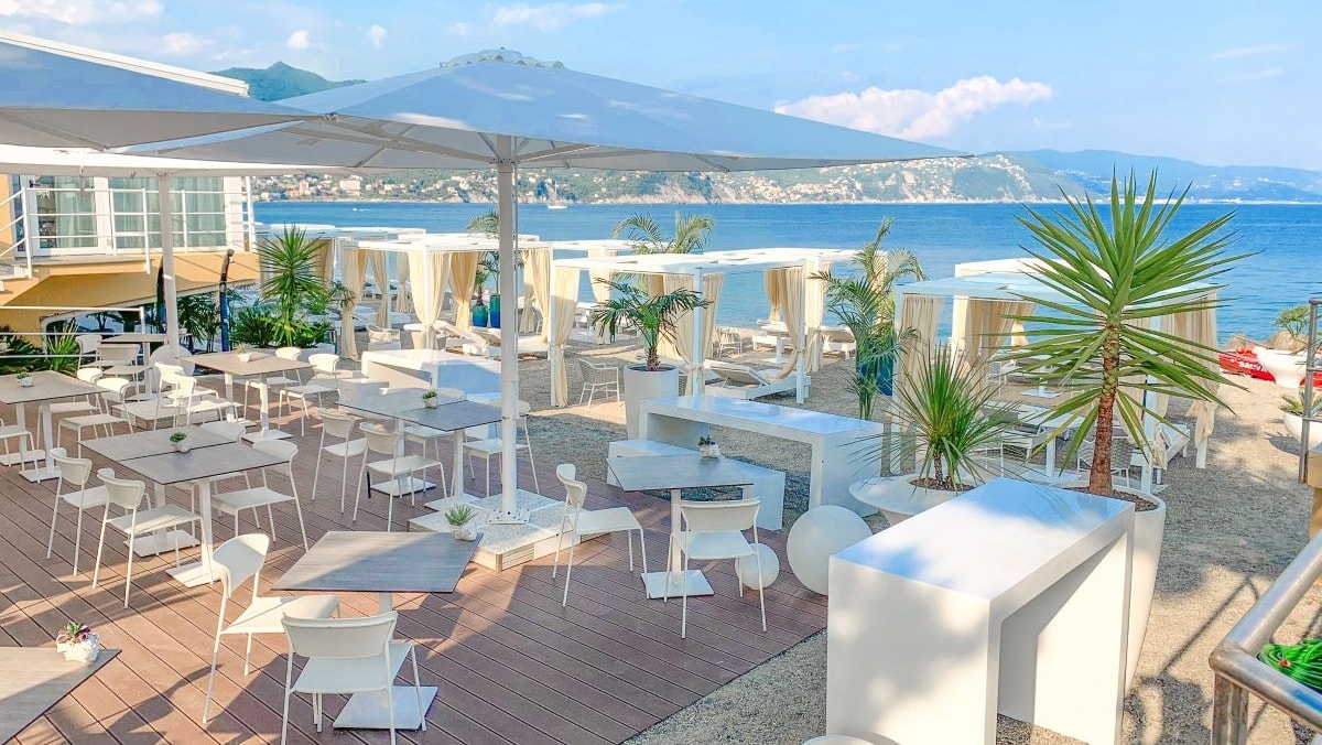 Il Chiringuito di A’Riccione, all’Oasi al Mare Beach Club, Santa Margherita