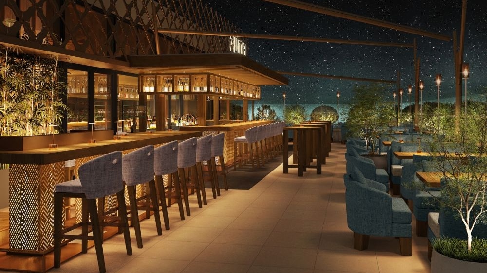 Il pop-up di Zuma al Palm Beach di Cannes.
