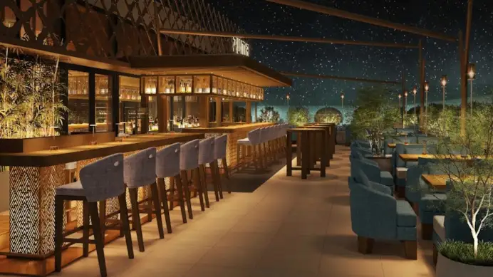 Il pop-up di Zuma al Palm Beach di Cannes.