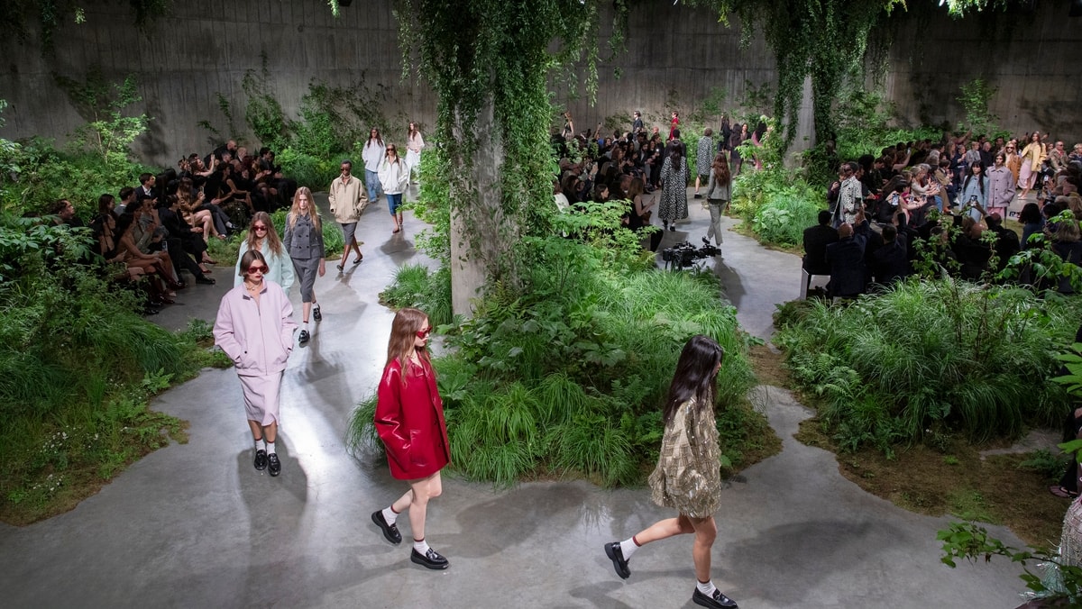 Un momento dello show Gucci cruise 2025 (ph Gio Staiano, courtesy Gucci)