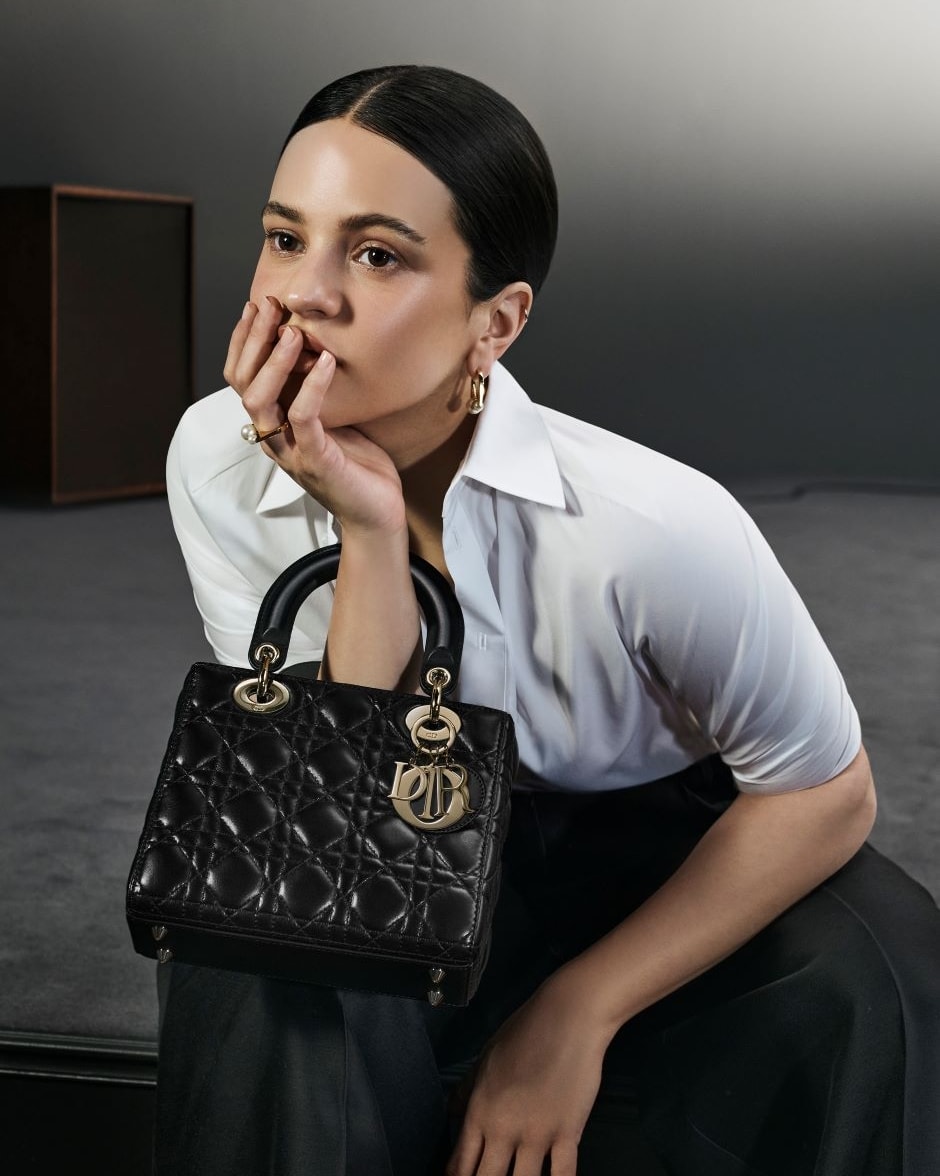 Rosalía nella nuova campagna Lady Dior (courtesy Dior)